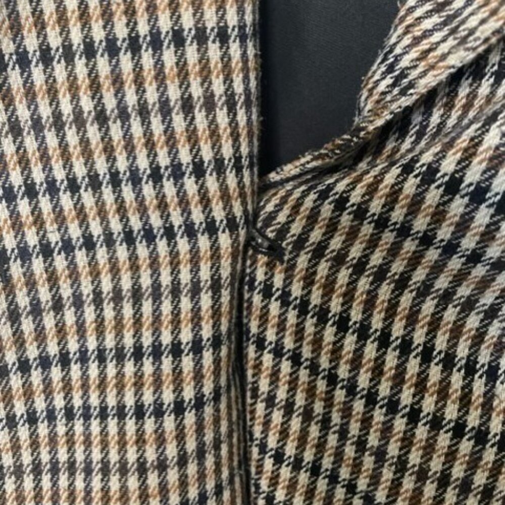 Women’s Oversized Houndstooth Patterned Blazer - image 4